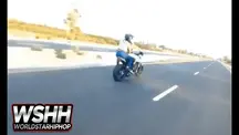 Wheelie gone insanely wrong